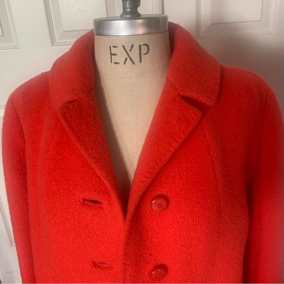 Vintage Andover mohair blend fleece coat - Picture 9 of 10